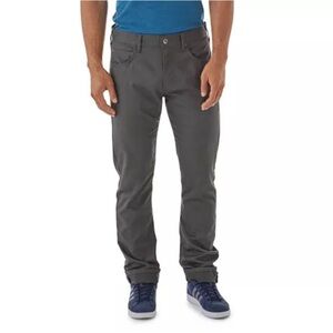 Patagonia Iron Clad Performance Twill Jeans Straight Forge Grey Fall Winter